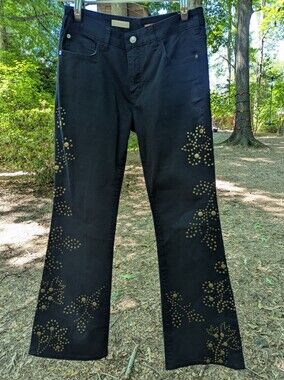 Pilcro and the Letterpress The Icon Flare Jeans Size 28 Boho Western